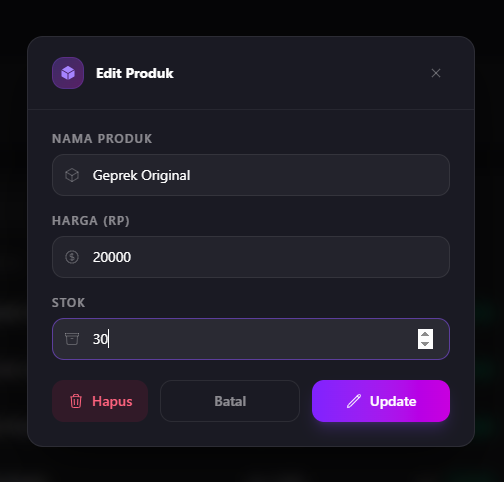 Edit Product