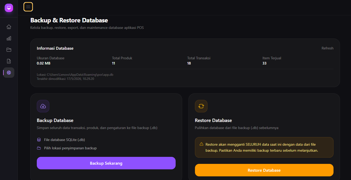 Settings Overview