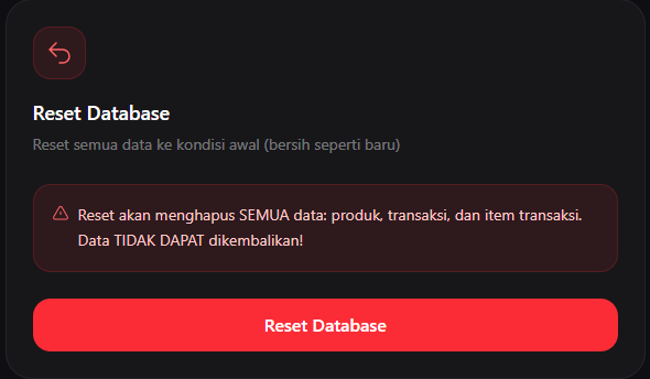 Reset Database