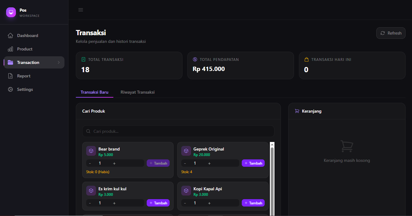 Transaction Overview