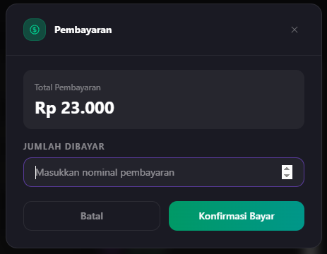 Payment Modal